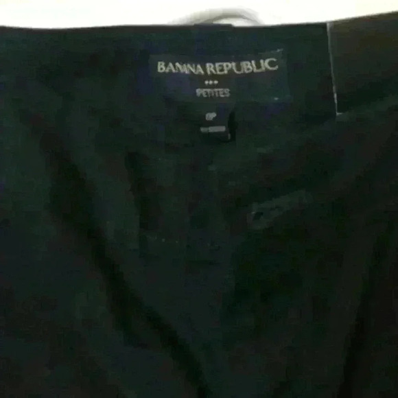 Banana Republic navy pants NWT size 0P - Picture 2 of 5